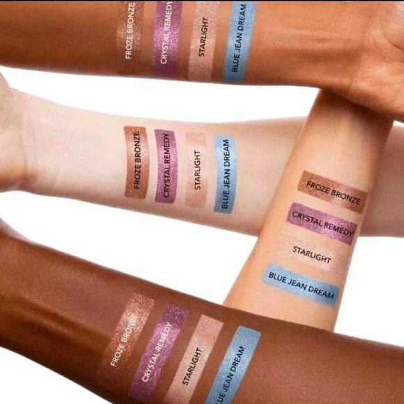 Haus Labs by Lady Gaga Glam Attack Eye Liquid Shimmer Powder-Crystal Remedy - Picture 3 of 7